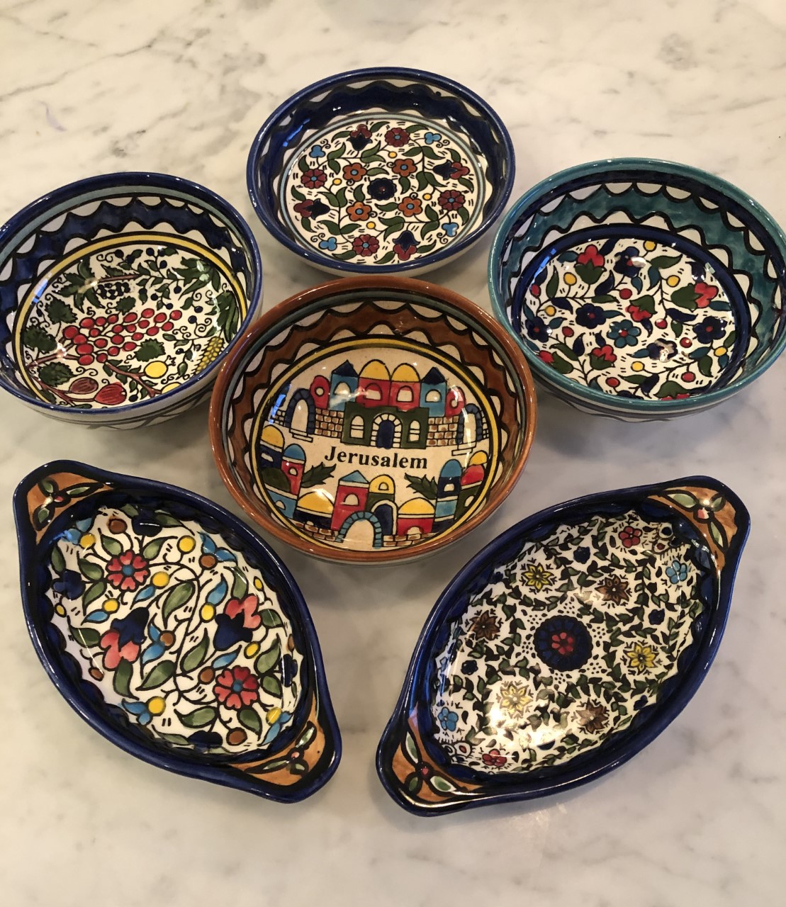 Colourful ceramics